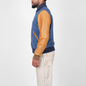 Stylish Varsity <b>Jacket</b> For <b>Man</b> Modern College Fashion Trendy Streetwear Comfortable <b>Warm</b> Winter Coat - Product Image 2