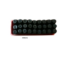 High Quality Small Letter <b>Punch</b> <b>Set</b> of 27 Innovative jewelry making tool for artisans and hobbyists & Best Product at Whole Sale - Product Image 4
