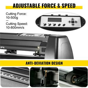 Pressa a Caldo Automatica 6-in-1 da 110V per T-shirt, Cappellini e Berretti, Macchina Tagliatrice per Vinile da 53 Pollici con Supporto da Pavimento, Include Componenti - Piastra Riscaldante - Product Image 2