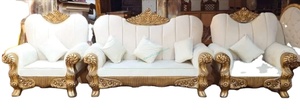 Chaise Longue Ovalada Moderna y Elegante con Diseño Curvo Único, Espuma Suave en Color Morado Elegante para Uso en Hoteles y Villas - Product Image 3