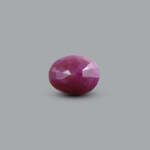 Handcrafted 6.5 Carat Oval Cut Natural African Ruby Loose Gemstone for Fine Jewelry - Product Image 2