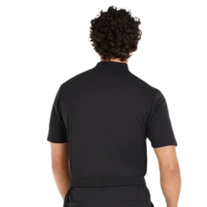 <b>Men</b> <b>Collarless</b> Performance Polo <b>Shirt</b> Lightweight Breathable Stretch Fabric Moisture Wicking Sportswear Golf Fitness Training - Product Image 2