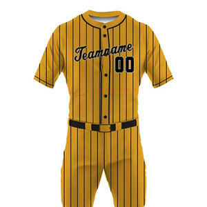 <b>Unique</b> Design Breathable 100% Polyester Baseball Uniforms Teams Premium Quality Sublimated Customized Colors Sizes OEM Service - Product Image 4