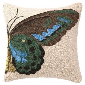 Housse de coussin en coton brodée à la punch needle motif citrouille, faite à la main, décorative pour la récolte d'automne, pour canapé, salon, maison - Product Image 3