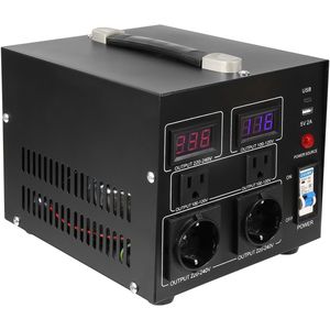 Convertitore di Tensione Industriale 2000W da 110V a 220V, Inverter e Convertitore Step Up/Down per Accesso a 220 Volt - Product Image 3