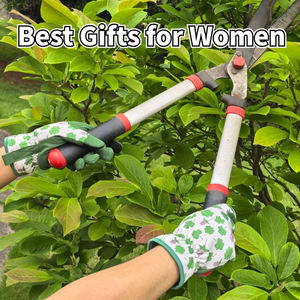 Beautiful Color New in Design High Quality Flexible Leather Anti-Chemical Gardening <b>Gloves</b> with Unique Design Hand Protection - Product Image 4