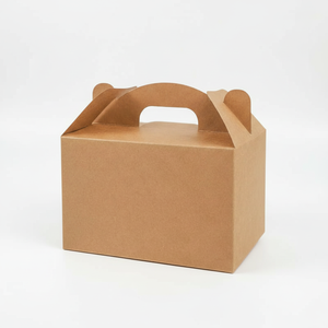 Pochettes en carton kraft jetables du Vietnam, en matériaux recyclés, avec fermeture magnétique, doublure plastique et pelliculage brillant, pour produits frits - Product Image 3