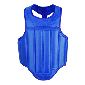 Chaleco de Entrenamiento de Boxeo Profesional Personalizado, Protector de Pecho de PU con Diseño de Logotipo Personalizado para Golpear, Servicios OEM Disponibles - Product Image 1