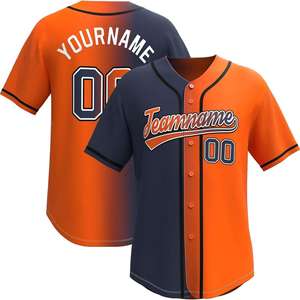 OEM Custom Adult Men's <b>Baseball</b> Jerseys High Quality Custom Printed Designs Custom Logo Wholesale Professional <b>Baseball</b> Jerseys - Product Image 3