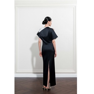 Wholesale Shirts For Women ODM NAYAN SILK-SATIN <b>TOP</b> MISSION SATIN Short Sleeve Women's Blouses And Shirts From Vietnam - Product Image 2