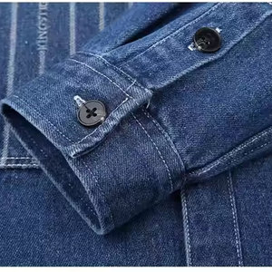 2026 Custom Color Casual Wear <b>Men</b> <b>Work</b> Jeans <b>Shirt</b> Streetwear New Fashion Comfortable <b>Men</b> <b>Work</b> Jeans <b>Shirt</b> - Product Image 4