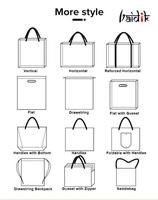 Sac cadeau en corde Baidik Code 11011 de qualité supérieure, personnalisable avec logo et taille sur mesure, design personnalisé