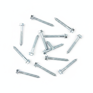 High Performance Weather-Resistant Galvanized Hex Lag <b>Fasteners</b> Custom Size Upon Request - Product Image 1