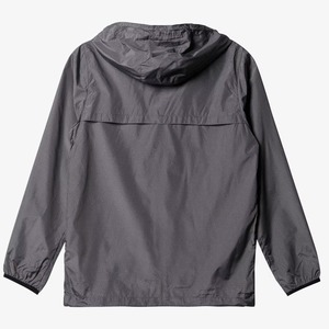 Veste coupe-vent unisexe légère et imperméable avec capuche et fermeture éclair intégrale pour activités sportives et de plein air - Product Image 2