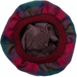 Chapeau Tam O Shanter Lindsay Tartan Moderne Tammy Unisexe en Laine d'Agneau Écossaise Qualité Supérieure 2026 - Product Image 2