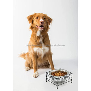 Alimentador automático de metal elevado para perros y gatos con capacidad de 5L Cuenco de acero inoxidable Alimentador de un solo soporte grande para alimentos y agua - Product Image 4