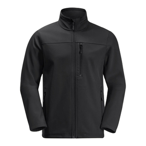 Veste softshell homme personnalisée, respirante, légère, avec poche poitrine, col montant, pour l'hiver, vente en gros - Product Image 3