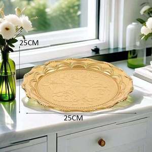 Assiette de présentation robuste réutilisable pour événements et réceptions de mariage - Product Image 3