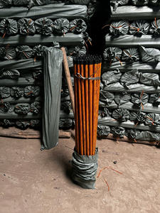 ด้ามไม้กวาดรุ่นใหม่ล่าสุดจากโรงงาน สำหรับด้ามไม้กวาด ด้ามไม้ถูพื้น อุปกรณ์ทำความสะอาด พร้อมลายไม้เคลือบ PVC - Product Image 6