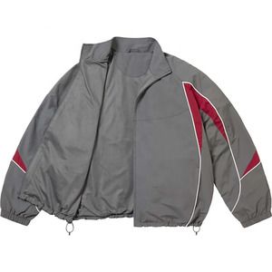Chaqueta Deportiva Vintage Personalizada para Hombre, Estilo Oversize con Paneles en Contraste y Ribete, Cortavientos - Product Image 3