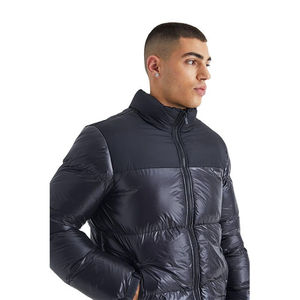 Doudoune d'hiver personnalisée brillante pour homme, décontractée, en duvet, grande taille, à capuche - Product Image 4