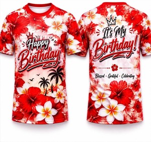 Camiseta Personalizada con Estampado Polinesio para Parejas, Estilo Urbano Informal para Viajes, Ropa para Hombre y Mujer - Product Image 2