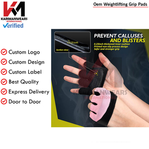 Poignée ergonomique pour haltérophilie, hommes et femmes, antidérapante, pour entraînement de soulevé de terre, fournisseur OEM - Product Image 4