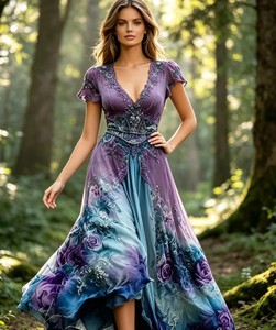Vestido de fiesta elegante con lentejuelas brillantes de primera calidad para mujer - Product Image 1