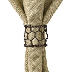 Anneau de serviette en métal décoratif de qualité supérieure, conçu pour les occasions spéciales et les dîners formels - Product Image 6