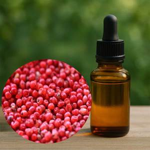 Aceite Esencial de Pimienta Rosa Orgánico Puro OEM al por Mayor, Extracto Natural para Aromaterapia, Masajes, Difusores y Cosméticos - Product Image 1
