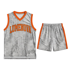 Conjunto de Camiseta de Baloncesto Corta Transpirable de Invierno 100% Poliéster, Personalización Rápida OEM, Venta al Por Mayor de Fábrica, Diseño Gratuito - Product Image 3