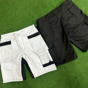 Pantalones Cortos Cargo para Hombre de Alta Calidad, 100% Algodón, Sólidos, Cintura Media, Ligeros, Hechos a Medida, Ropa Casual de Secado Rápido y Ecológica - Product Image 5