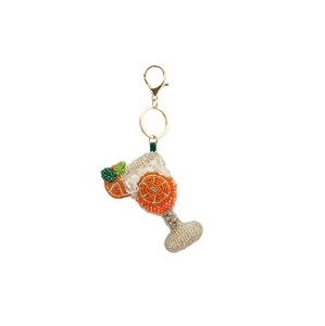 Colorful Seed Beads Embroidered <b>Keyring</b> Gift Accessory Fashion Seed Beads Beaded Keychain Handmade Craft Gift - Product Image 4