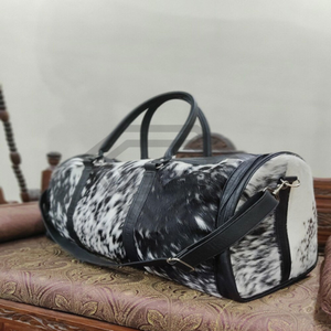 Grand sac de voyage bohème avec pompon, couleur personnalisée, pour femme, week-end, nuitée, durable, multifonction, prix abordable - Product Image 5