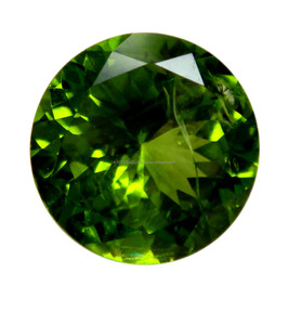 เพอริดอทสีเขียวธรรมชาติทรงกลมขนาด 10 มม. อัญมณีหลวมสำหรับทำเครื่องประดับ หินธรรมชาติ 100% ขายส่งแบบ OEM - Product Image 4