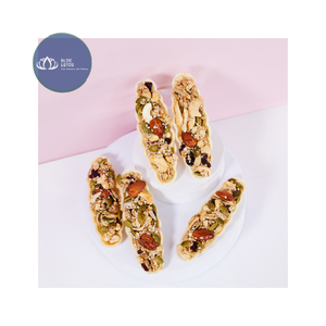 Meilleures ventes : Tranches de tarte aux fruits secs biologiques mélangés, faibles en sucre, saines, en emballage individuel, en vrac - Product Image 1