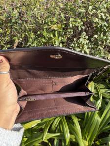 กระเป๋าคลัทช์หนังแกะสลักลายด้วยมือ กระเป๋าหนังวัวแท้ทันสมัยอเนกประสงค์ กระเป๋าคลัทช์หนังสไตล์ตะวันตกสำหรับผู้หญิง - Product Image 6