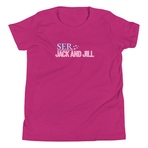 T-shirt rose vif à manches courtes pour jeunes, doux, confortable, décontracté, à porter au quotidien, léger, mode enfant, pour garçons et filles - Product Image 1