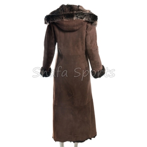 Veste en cuir pour femme la plus vendue, avec manches en cuir, sur mesure, en cuir d'agneau véritable, pour un look tendance - Product Image 4