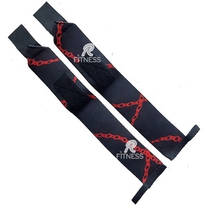 สายรัดข้อมือออกกำลังกายแบบ Lasso Lifting ทำจากนีโอพรีน สำหรับยกน้ำหนัก เพาเวอร์ลิฟติ้ง  งานหนัก  ช่วยพยุงข้อมือเพื่อความปลอดภัยในการเพาะกาย - Product Image 2