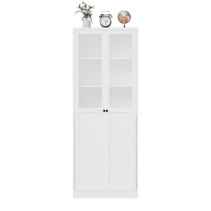 72-Inch Heavy Duty Metal Kitchen Pantry Cabinet with Adjustable Shelves <b>Tall</b> <b>Storage</b> Organizer for Tool-Free Assembly - Product Image 4