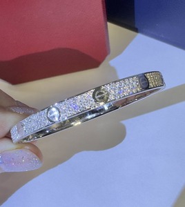 Pulsera de Moissanita de Lujo Personalizada, de Alta Calidad, Clásica, Cristiana, de Plata, para Aniversario - Product Image 4