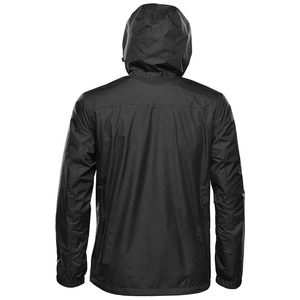 Veste de pluie personnalisée imperméable, coupe-vent et écologique avec capuche, logo personnalisé de haute qualité sur le devant, vêtements d'extérieur pour hommes - Product Image 2