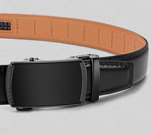 Cinturón de Cuero Genuino Personalizable con Hebilla Deslizante para Hombre, Disponible a Precios de Mayoreo en Tendencia 2026 - Product Image 4