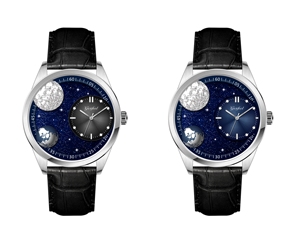 Reloj de Pulsera Clásico para Hombre, Diseño de Luna Azul y Tierra, Esfera Esmaltada 3D, Correa de Cuero, Reloj Mecánico Automático de Lujo NH50 - Product Image 6