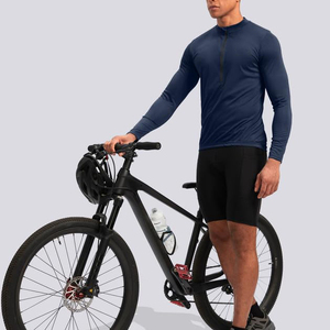 Camiseta de ciclismo de carreras para hombre, camiseta aerodinámica de manga corta para bicicleta, ropa profesional para bicicleta, ropa deportiva elástica cómoda - Product Image 5