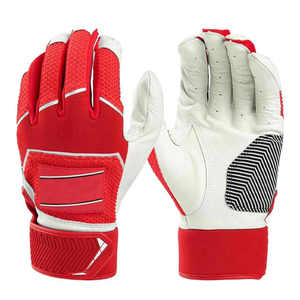 Gants de sécurité généraux noirs et bleus en PU antidérapants avec poignet élastique et texture micro-diamantée en relief - Product Image 1
