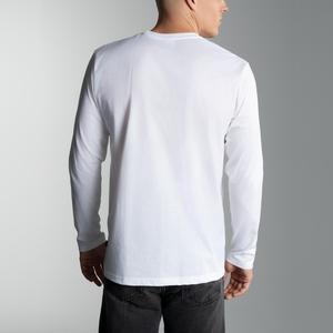 Camisetas Casuales de Manga Larga con Cuello Redondo 100% Algodón para Hombre, de Alta Calidad, Corte Regular, Diseño Sólido, Secado Rápido y Transpirables, Venta al Por Mayor - Product Image 3