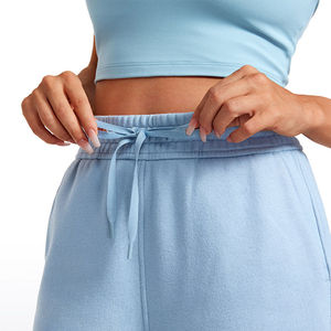 Pantalones Deportivos de Primavera para Mujer, 100% Algodón, Cintura Media, con Cordón, Ligeros, Transpirables y Cómodos, Estilo Jogger, OEM - Product Image 5
