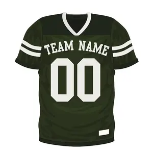 เสื้อฟุตบอลอเมริกันคุณภาพสูงสั่งทำพิเศษ ระบายอากาศได้ดี สวมใส่สบายสำหรับฤดูร้อน แบบซับลิเมชั่นสั่งทำได้ - Product Image 5